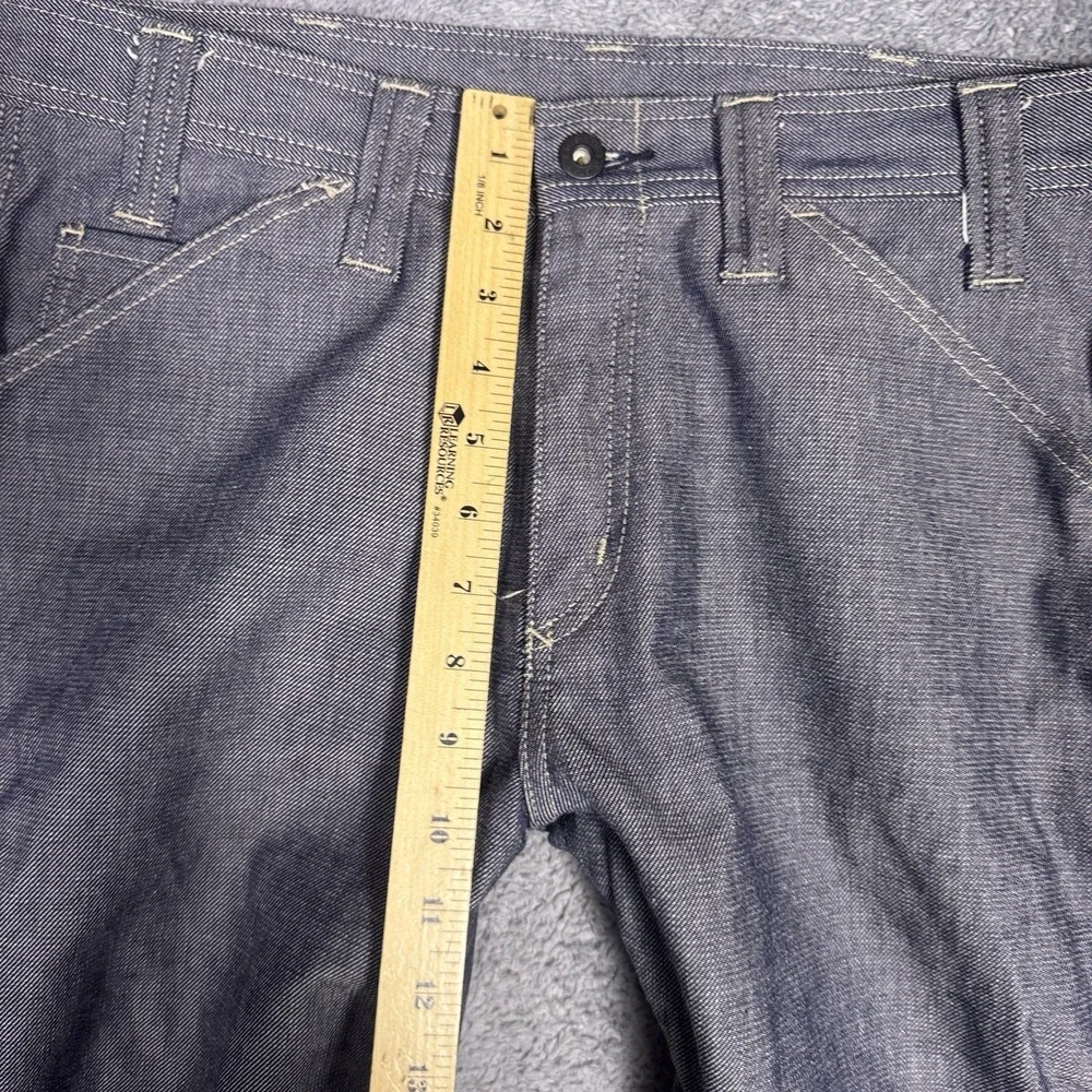 G Star Raw Jeans Mens 34x34 Comwood Bootcut Raw Denim Flap Pockets Baggy Skate